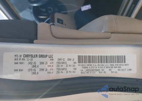 2011 Jeep Grand Cherokee Limited из США, поврежденный, VIN 1J4RS5GG5BC558469